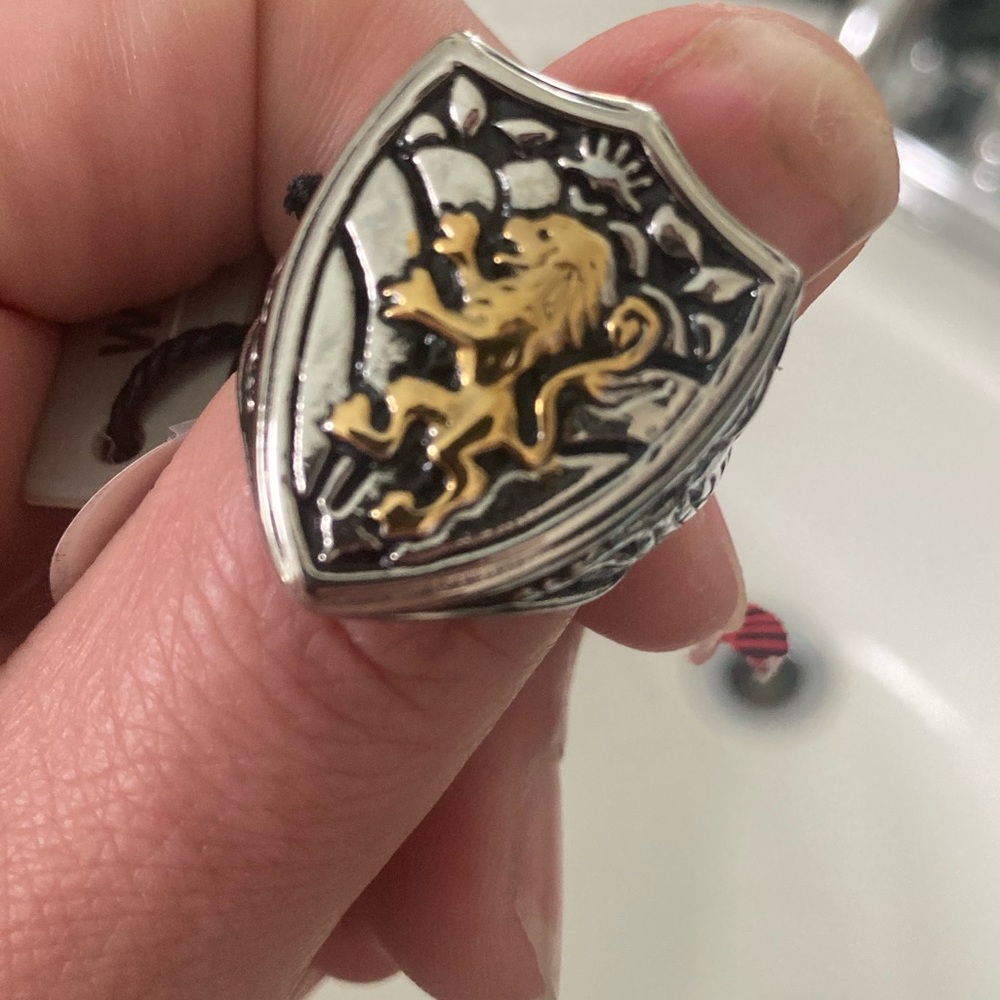 William Rast size 9 stainless ring - Picture 4 of 4